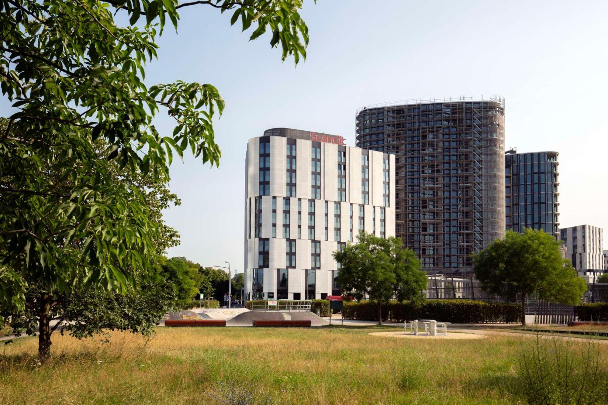 Hotel Scandic Frankfurt Hafenpark Frankfurt nad Mohanem Exteriér fotografie